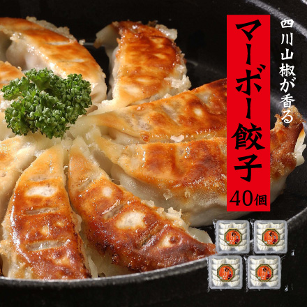 四川山椒が香る　マーボー餃子セット